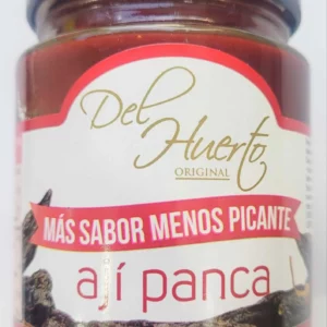 Pasta de ají panca sin picante DEL HUERTO 212g