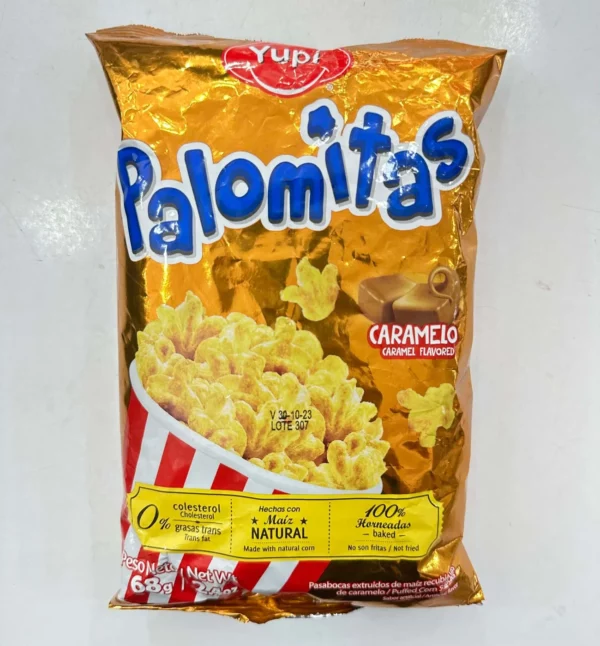 PALOMITAS CON CARAMELO YUPI 68g