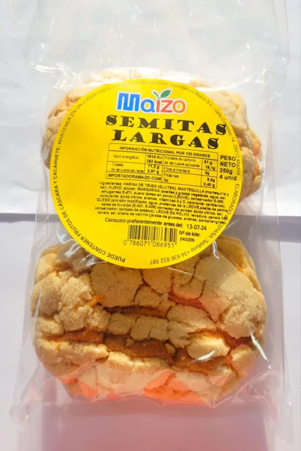 SEMITAS LARGAS MAIZO 250g