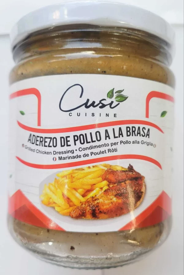 Aderezo pollo a la Brasa Cusi 450g