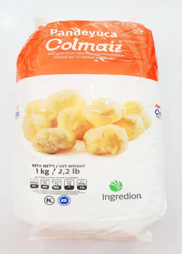 Harina pan de yuca COLMAIZ 1kg