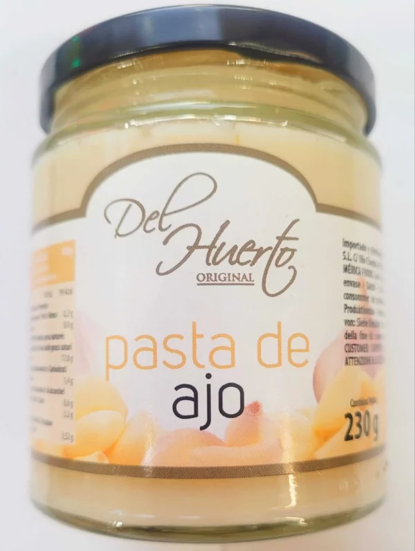 Pasta de ajo DEL HUERTO