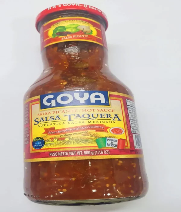 Salsa taquera picante GOYA 500g