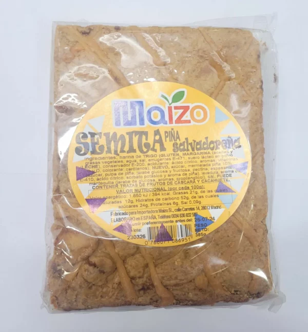 Semita salvadoreña MAIZO 385g