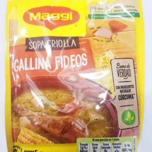 Sopa criolla gallina fideos MAGGI de 60g