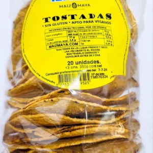 TOSTADAS MAIZO 20UNIDADES