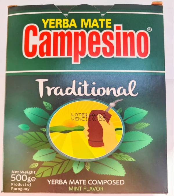 YERBA MATE TRADICIONAL CAMPESINO 500G