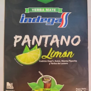 YERBA MATE INDEGA PANTANO LIMON CEDRÓN, KAPI'I, KOKÜ, MENTA PIPERITA Y YERBA DEL LUCERO 500g