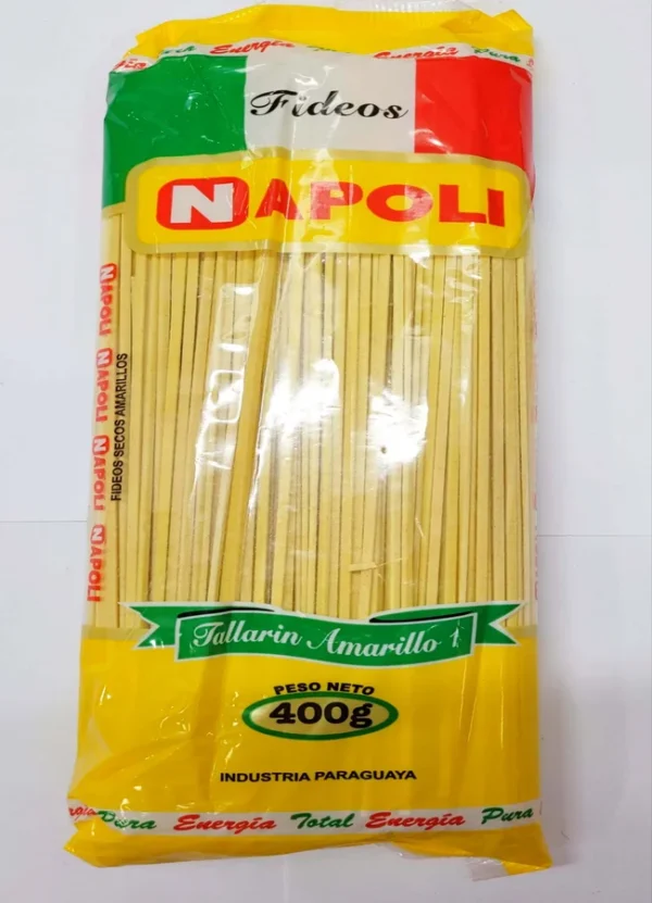 FIDEOS NAPOLI TALLARIN AMARILLO 1 . 400G