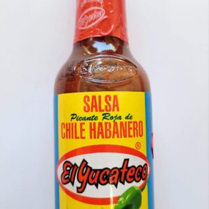 SALSA CHILE HABANERO EL YUCATECO 120ML